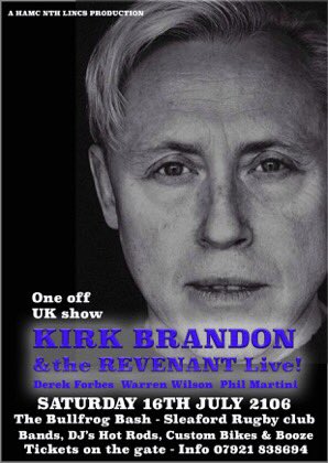 KirkBrandon,SpearOfDestiny,DerekForbes,WarrenWilson,LiveDrummer,PhilMartini.com,Hell'sAngels