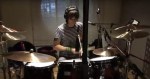 Joe Elliott's Down N Outz Drummer Phil Martini recording new tracks for LP #3, at The Premises Studios, 2017. Mapex Orion Drums, Paiste Cymbals 2002/Dark Energy/Masters, Vic Firth Drumsticks, Aquarian Cymbals, Ludwig Maple 8" Snare Drum, Rock 'n' Roll Drummer, Studio Drummer, recorded by Keith More
