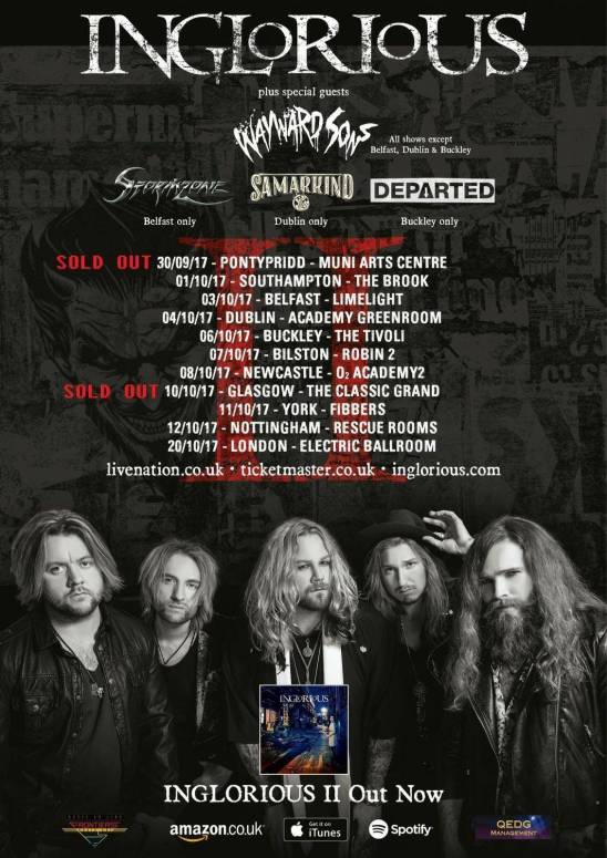 Phil Martini, Wayward Sons, Toby Jepson, Inglorious, Livenation, Frontiers Music, XRay Touring