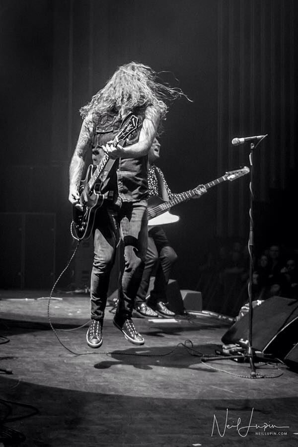 Wayward Sons, live January 2018, UK gigs, Hammersmith Apollo/Odeon, Steel Panther, Lower The Bar Tour, Toby Jepson, Little Angels, Phil Martini, Joe Elliott's Down N Outz, Drummer, Paiste, Vic Firth, Mapex, Aquarian, Ludwig, Rock N Roll, Ghosts Of Yet To Come, Frontiers Music, X-Ray Touring