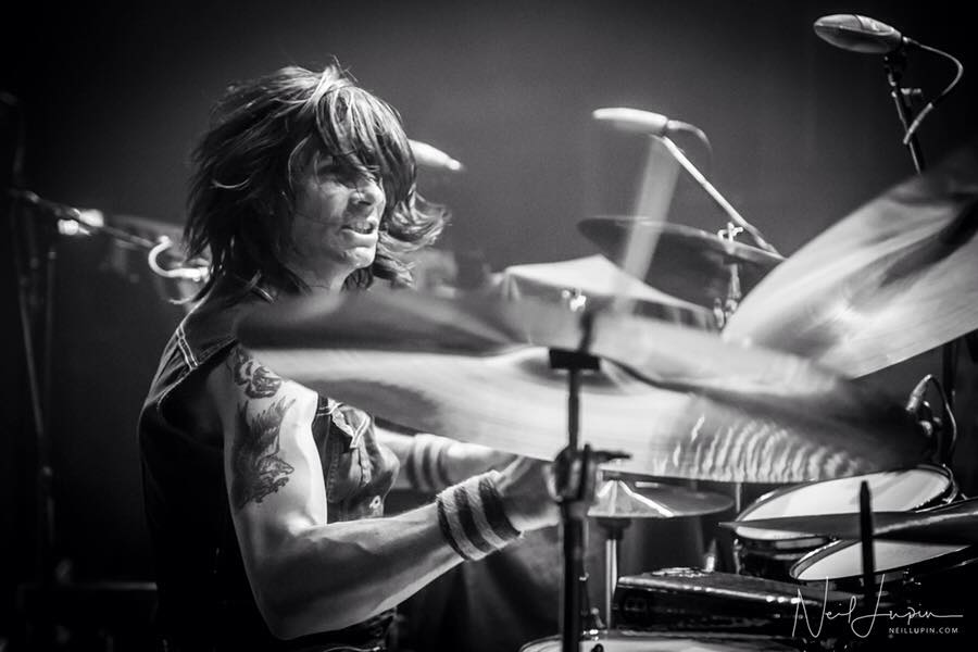 Wayward Sons, live January 2018, UK gigs, Hammersmith Apollo/Odeon, Steel Panther, Lower The Bar Tour, Toby Jepson, Little Angels, Phil Martini, Joe Elliott's Down N Outz, Drummer, Paiste, Vic Firth, Mapex, Aquarian, Ludwig, Rock N Roll, Ghosts Of Yet To Come, Frontiers Music, X-Ray Touring