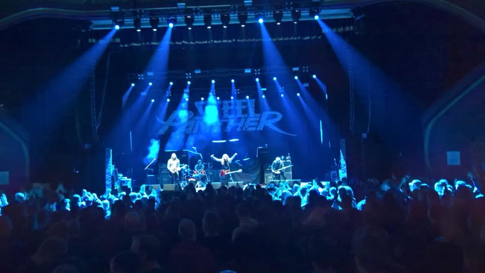 Wayward Sons, live January 2018, UK gigs, Hammersmith Apollo/Odeon, Steel Panther, Lower The Bar Tour, Toby Jepson, Little Angels, Phil Martini, Joe Elliott's Down N Outz, Drummer, Paiste, Vic Firth, Mapex, Aquarian, Ludwig, Rock N Roll, Ghosts Of Yet To Come, Frontiers Music, X-Ray Touring