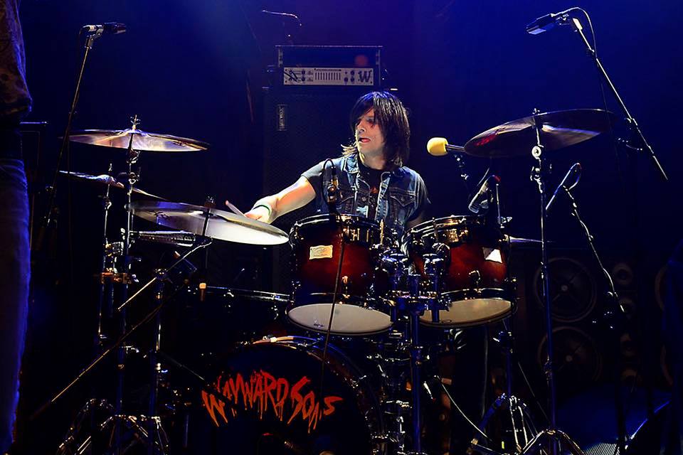 Wayward Sons, live January 2018, UK gigs, Hammersmith Apollo/Odeon, Steel Panther, Lower The Bar Tour, Toby Jepson, Little Angels, Phil Martini, Joe Elliott's Down N Outz, Drummer, Paiste, Vic Firth, Mapex, Aquarian, Ludwig, Rock N Roll, Ghosts Of Yet To Come, Frontiers Music, X-Ray Touring