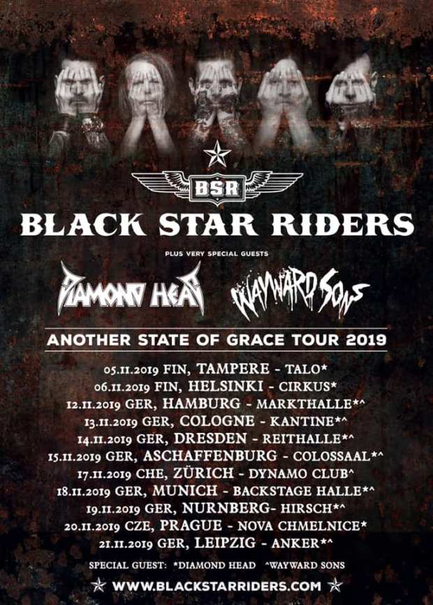 Wayward Sons.German Tour.November 2019.Black Star Riders.Diamond Head.Ricky Warwick.Toby Jepson.Phil Martini.Drummer.The Truth Ain't What It Used To Be.New LP/CD.Frontiers Music.X-ray Touring.Strangeworld Management.Paiste Cymbals.Vic Firth Sticks.Remo Heads.Ludwig Vistalite.Ludwig Black Beauty.Philmartini.com 